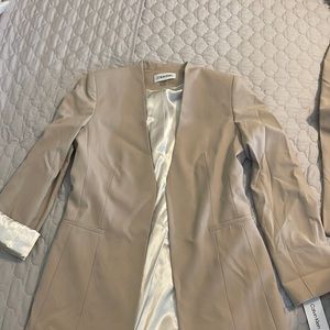 Calvin Klein Roll Sleeve Long Jacket